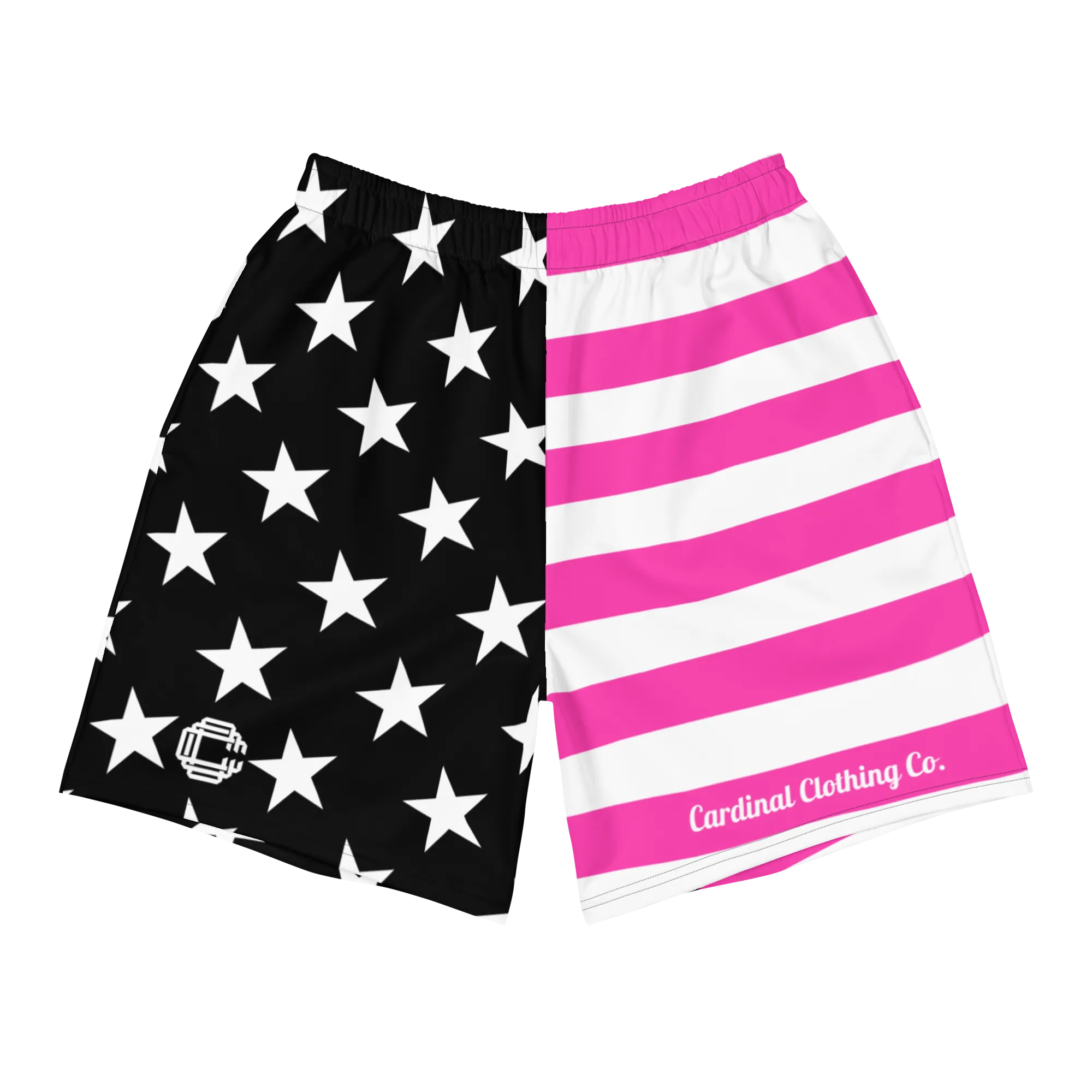 Pink Tape Men's Athletic Shorts