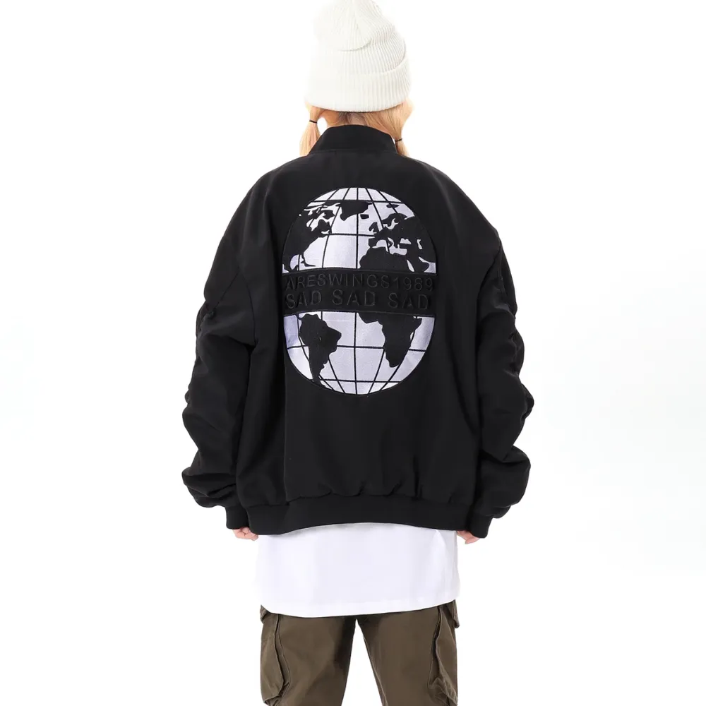Planet Embroidered Retro Jacket