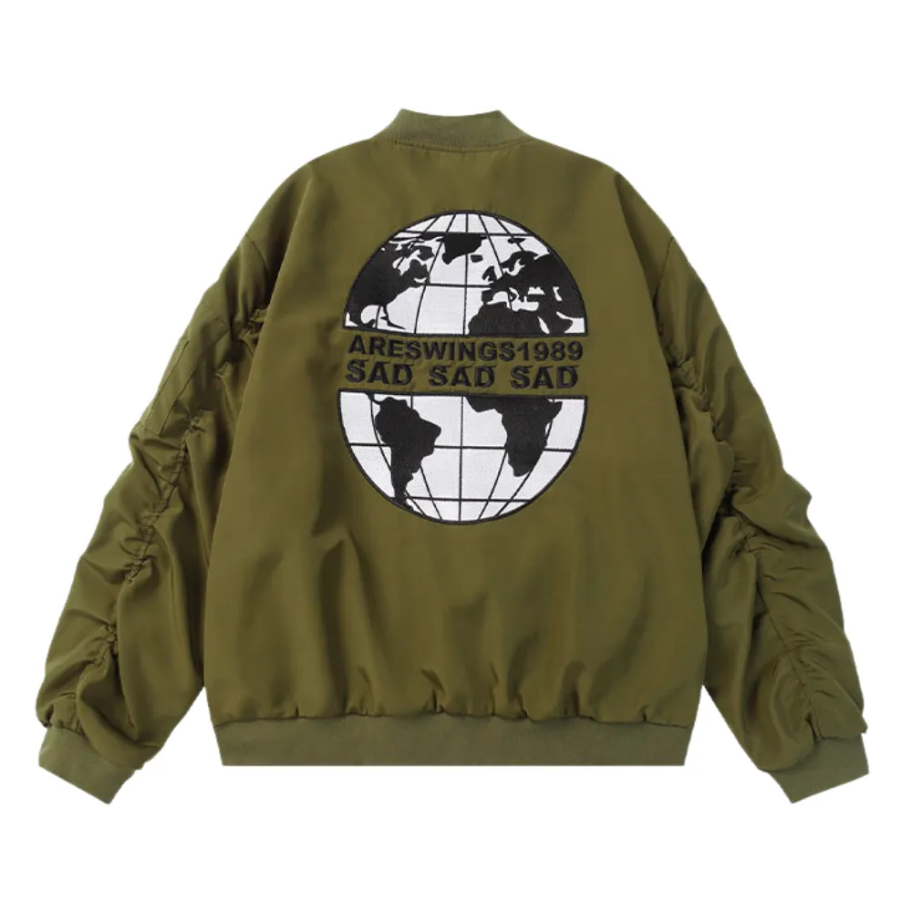 Planet Embroidered Retro Jacket