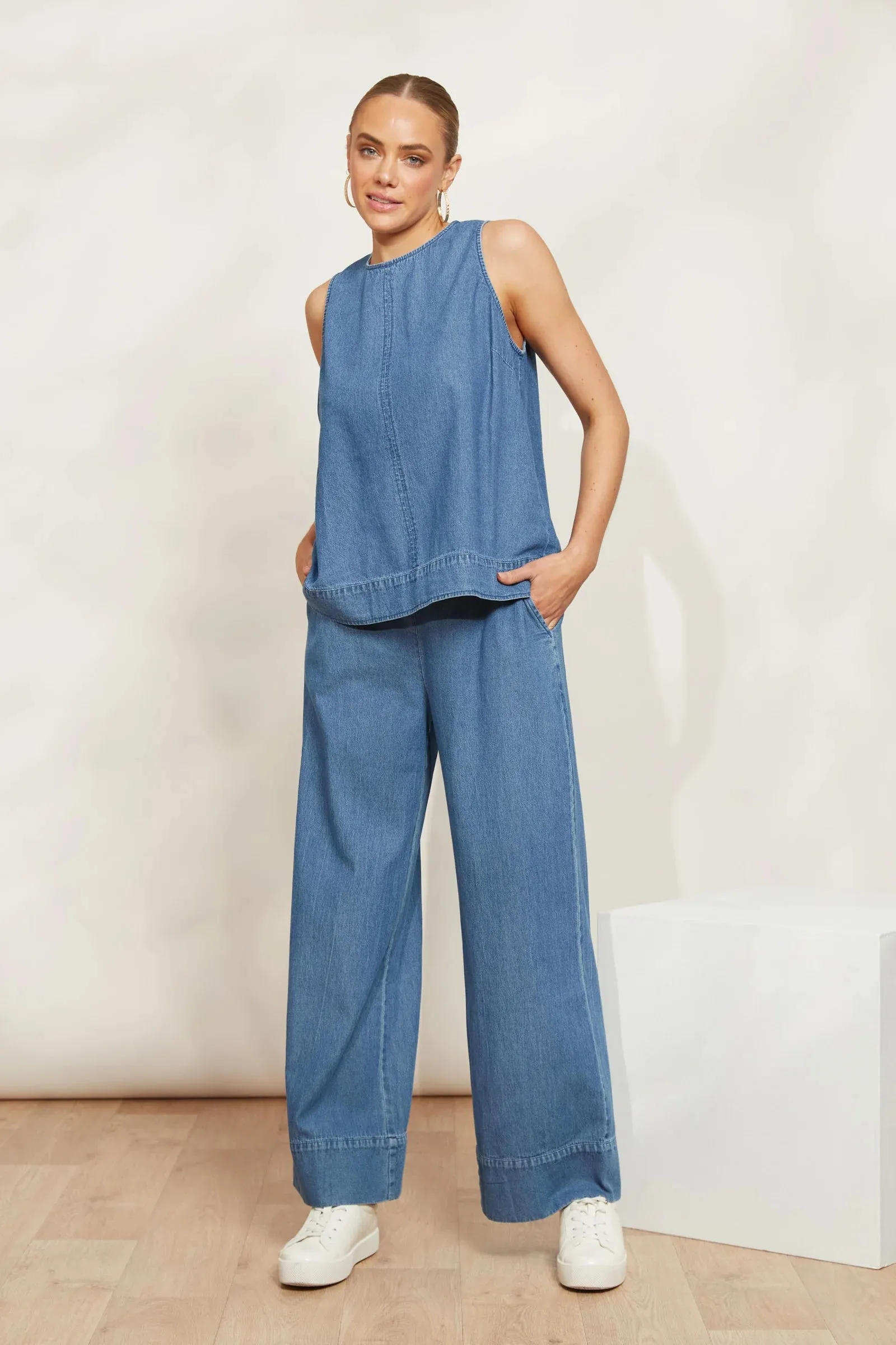 Playa Tank - Denim