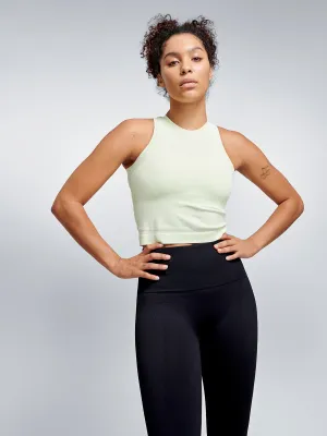 POWER CROP Tank Lemon Lime