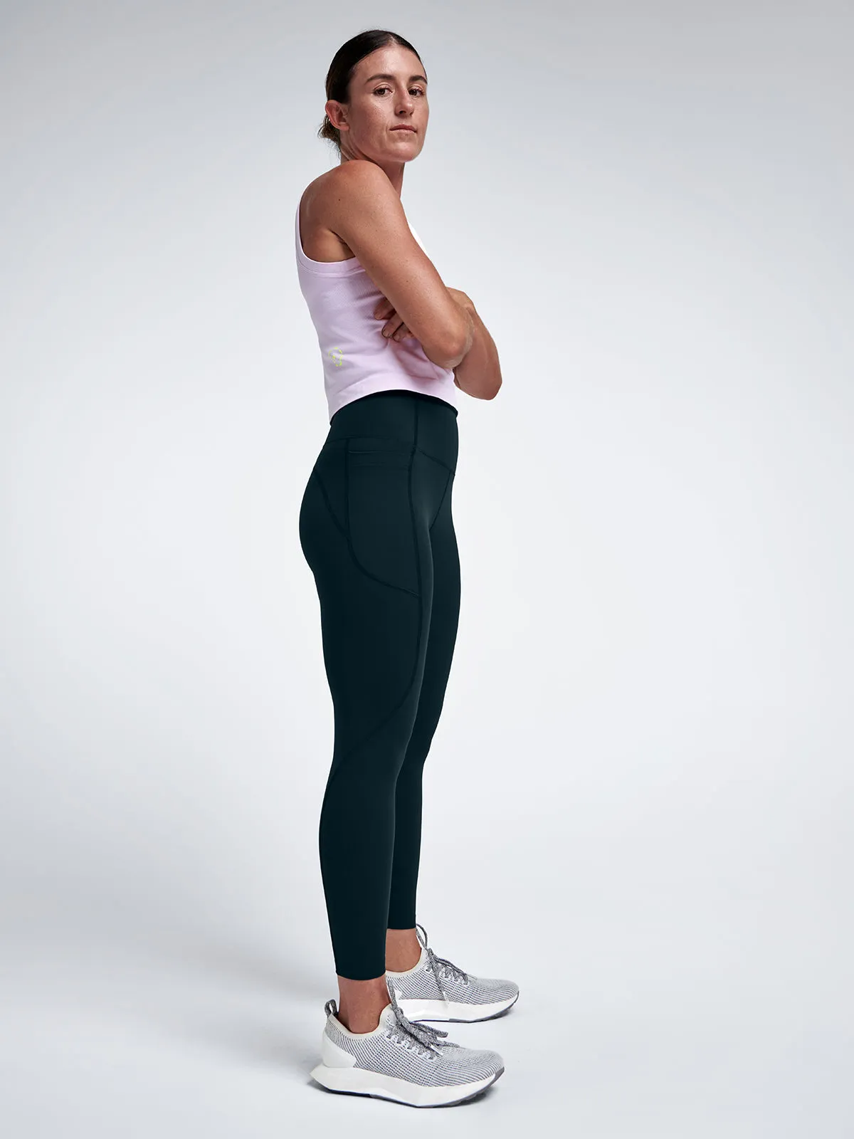 POWER CROP Tank Lilac