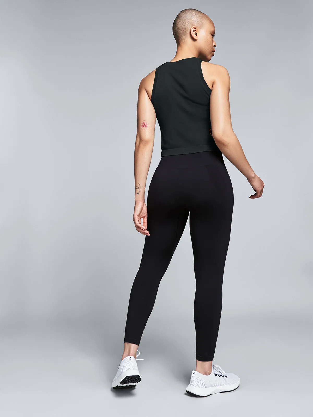 POWER CROP Tank Olive