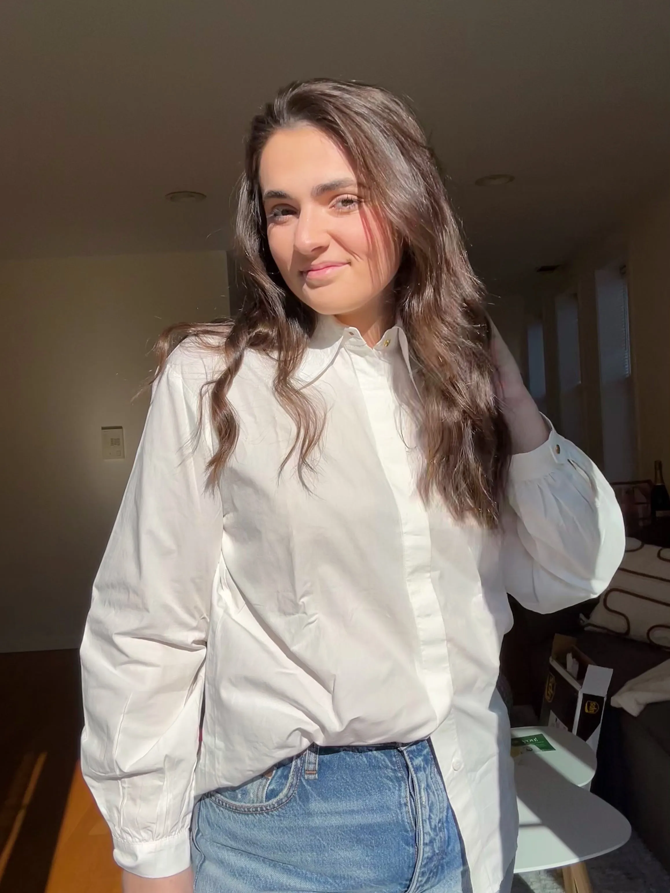 Prague Collar Shirt - Cloud