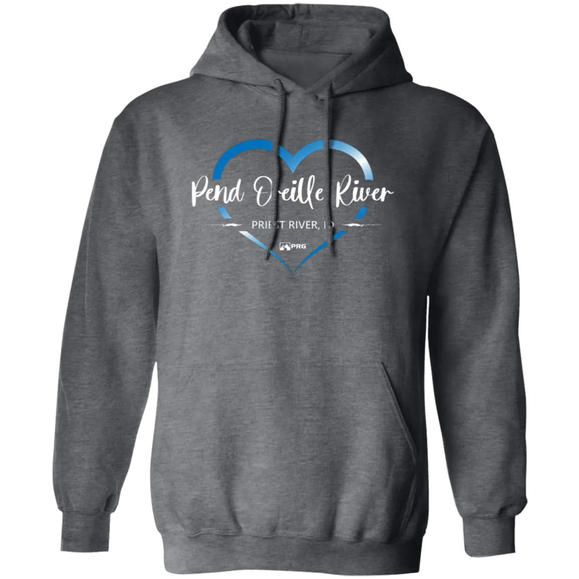 Priest River Hearts Full - Hoodie