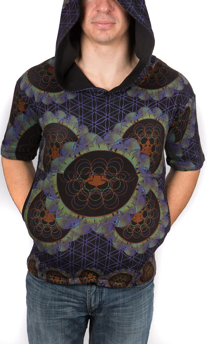 Print Hood Tee Lucid