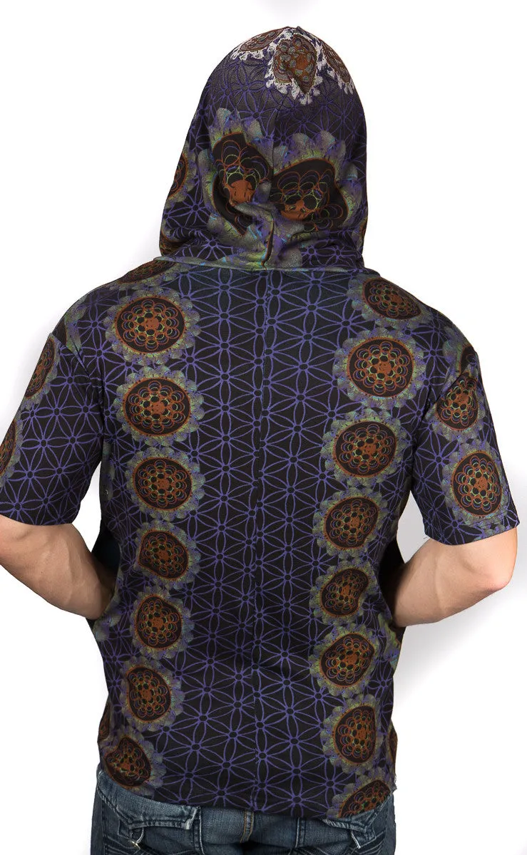 Print Hood Tee Lucid