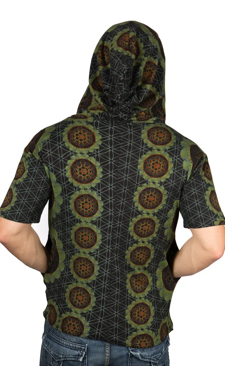 Print Hood Tee Lucid