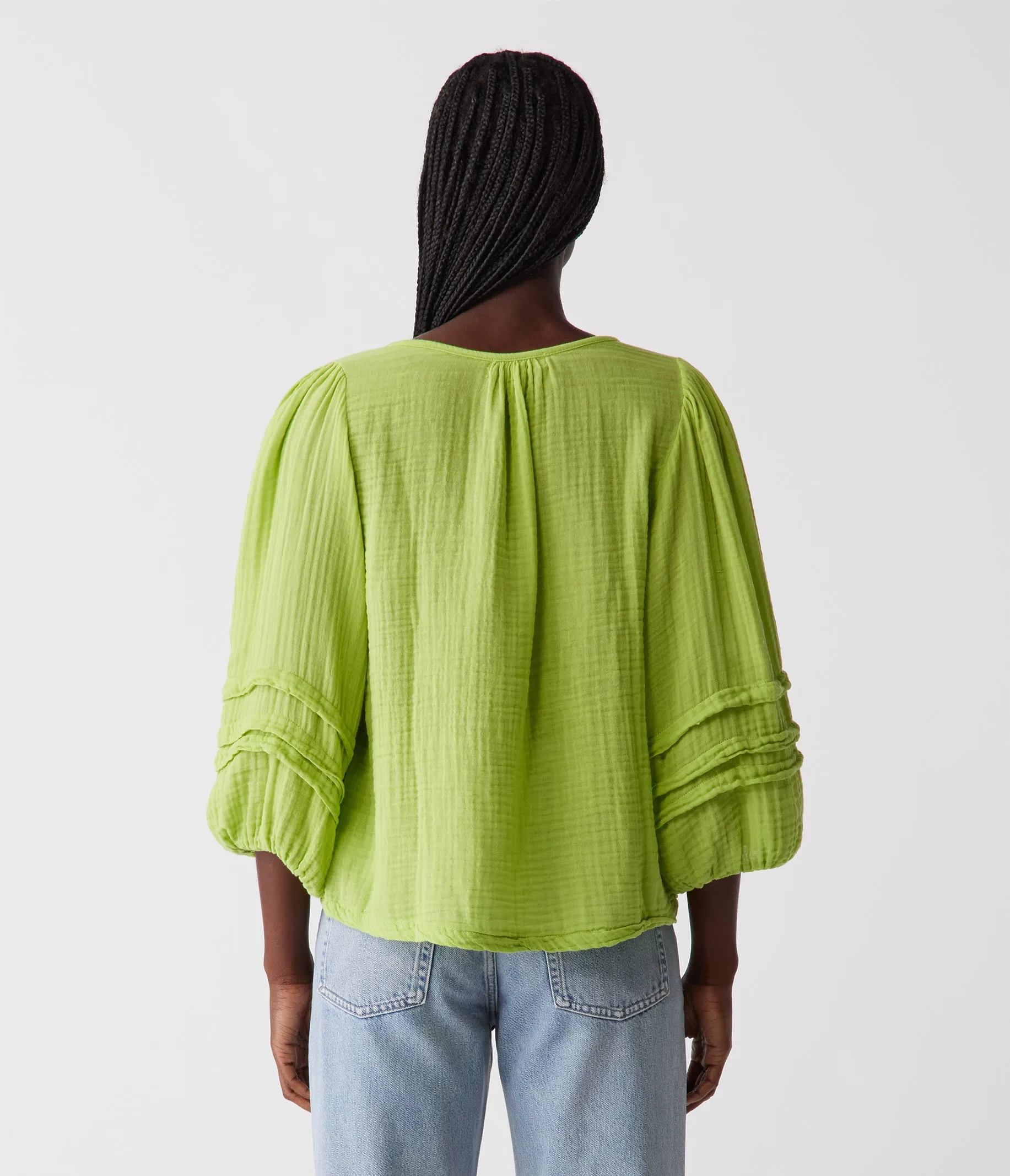 Pruitt Balloon Sleeve Top