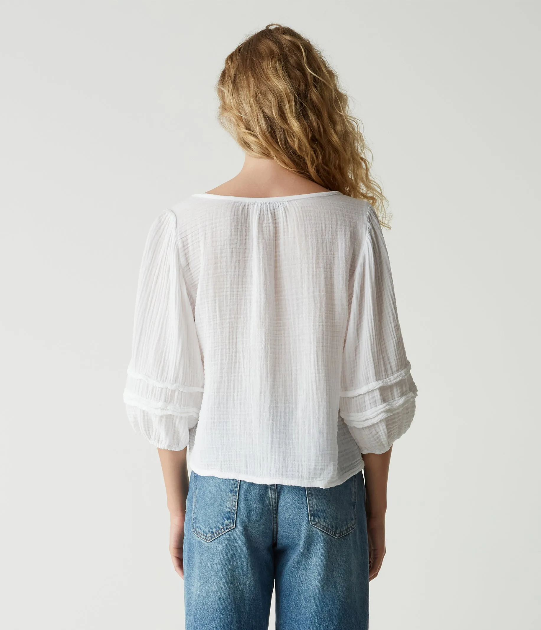 Pruitt Balloon Sleeve Top