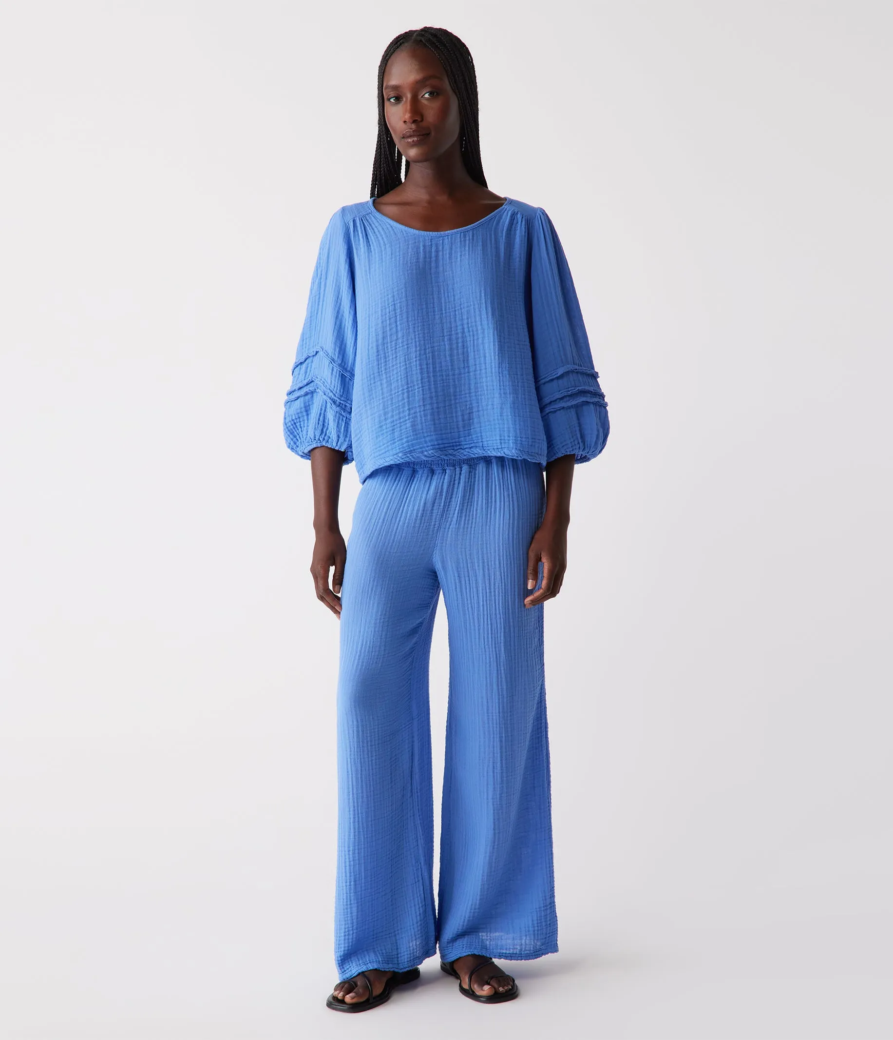 Pruitt Balloon Sleeve Top