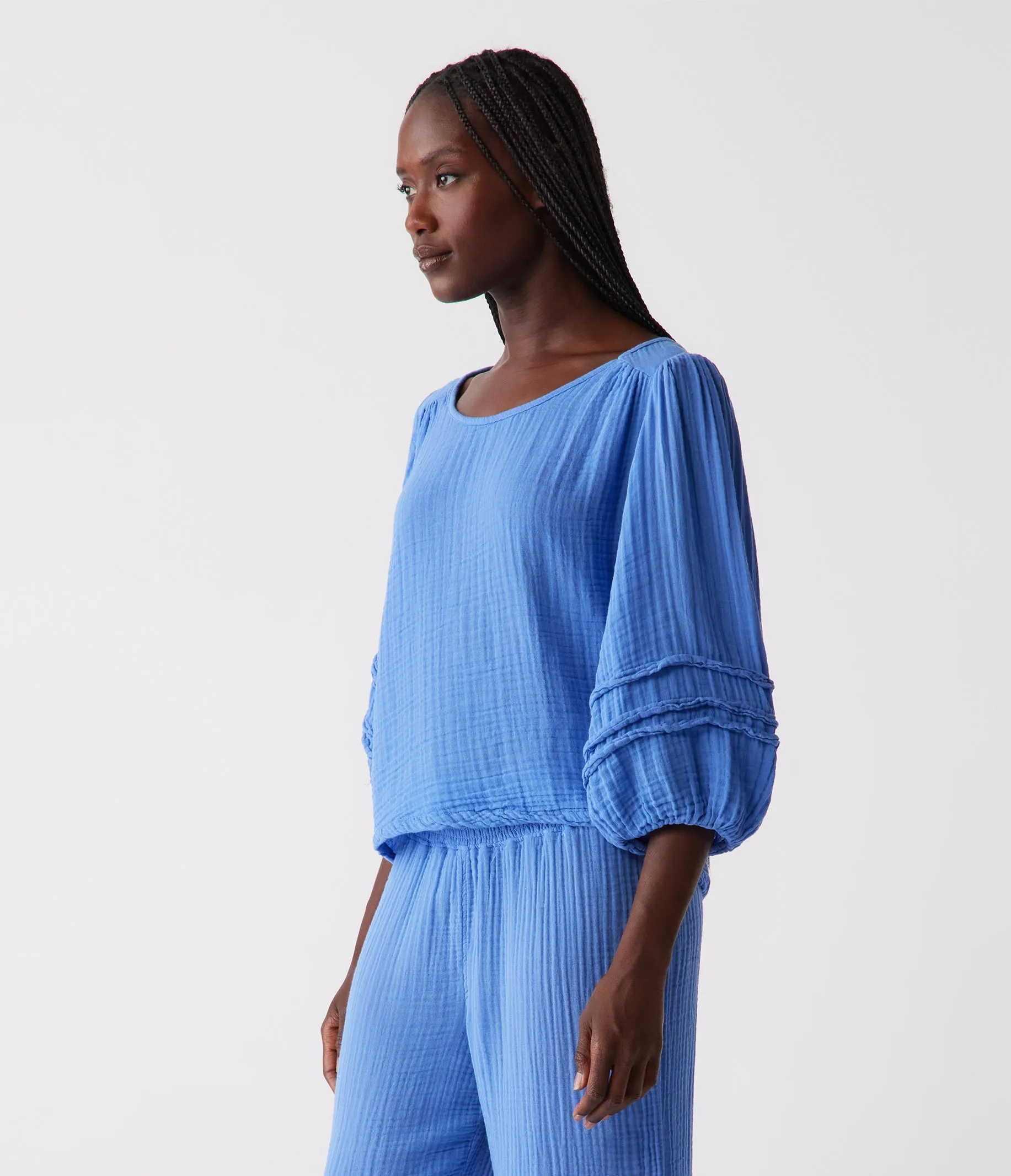 Pruitt Balloon Sleeve Top