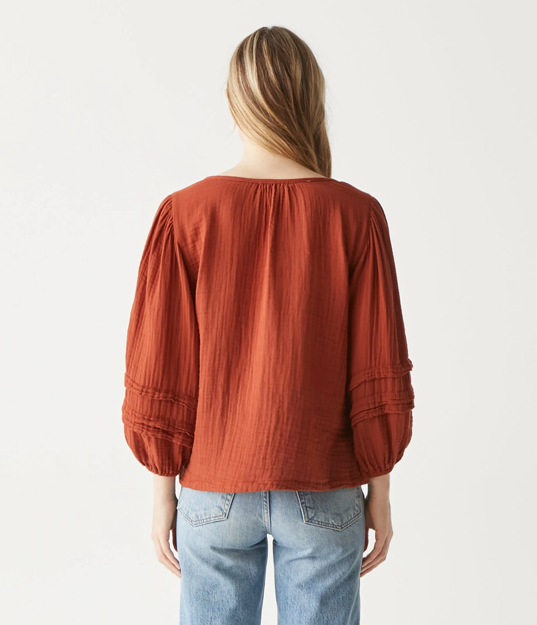 Pruitt Balloon Sleeve Top