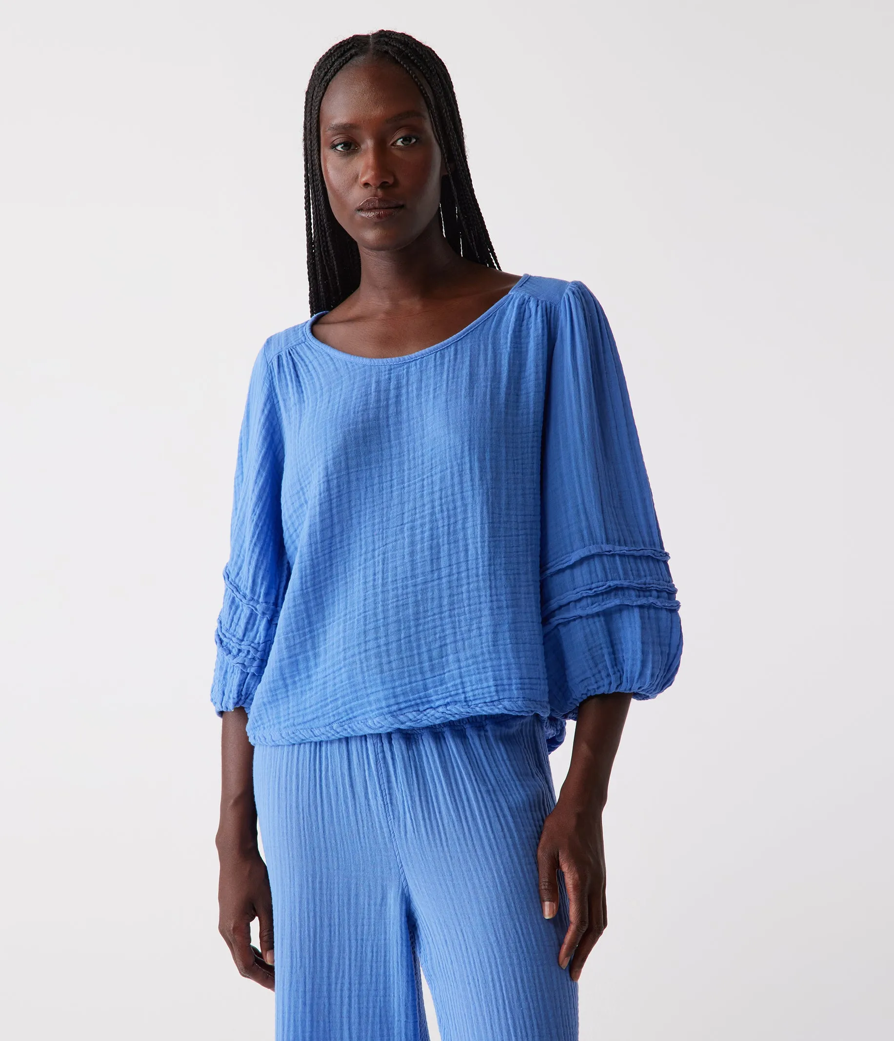 Pruitt Balloon Sleeve Top