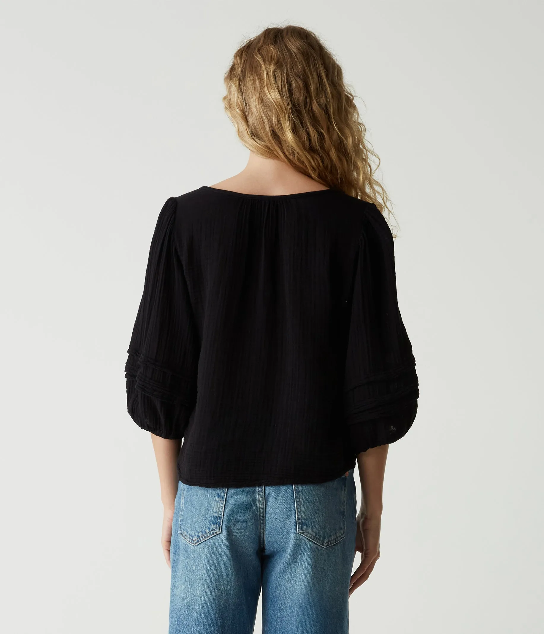 Pruitt Balloon Sleeve Top