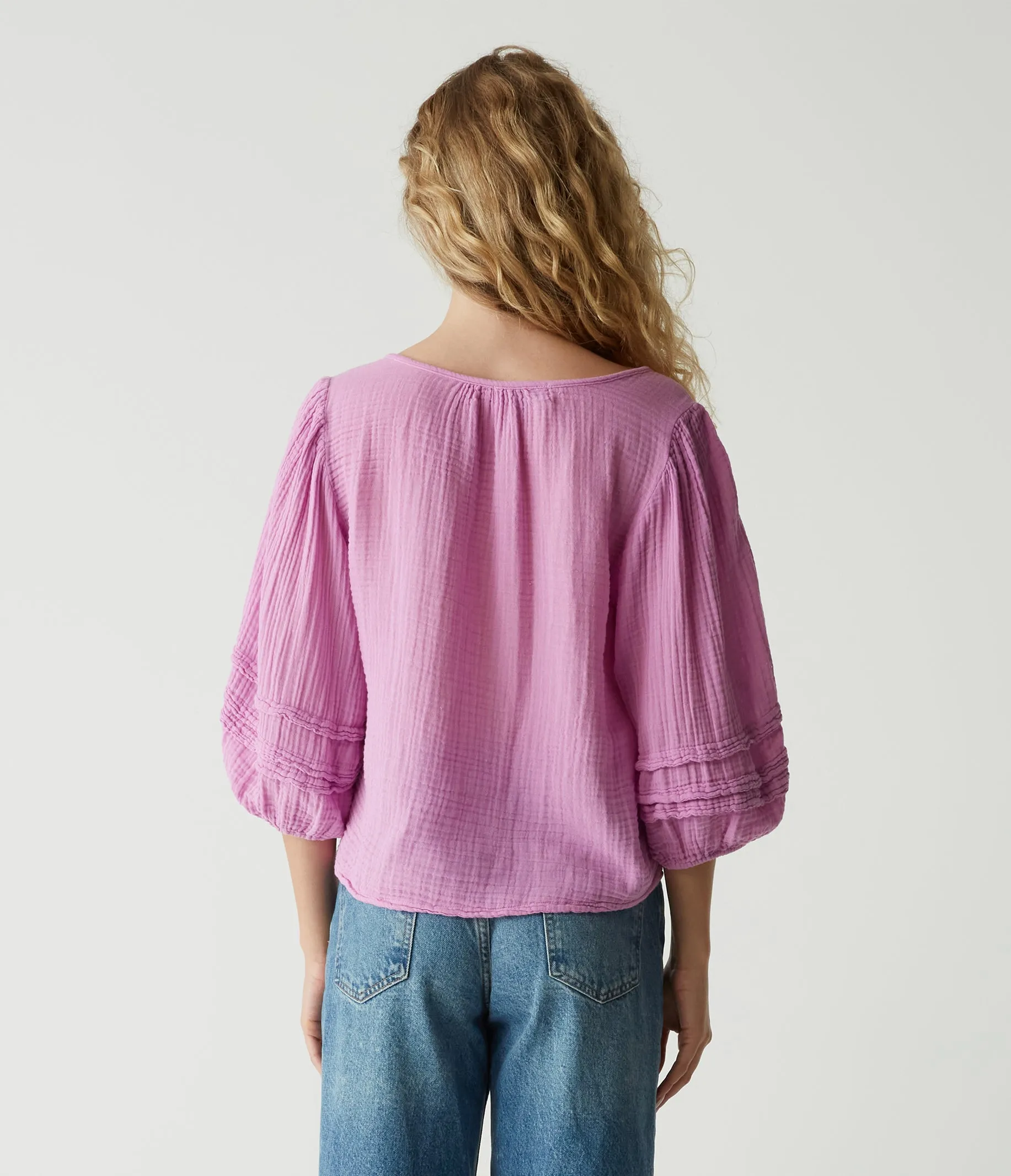 Pruitt Balloon Sleeve Top