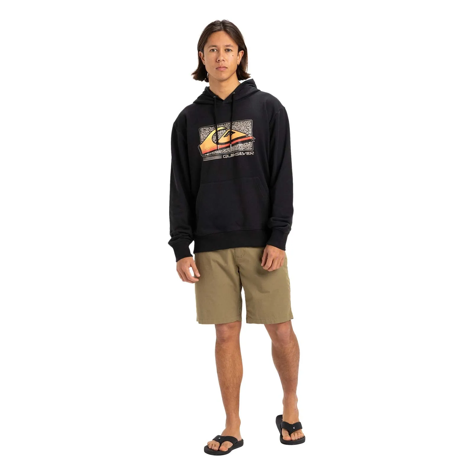 Quiksilver Mens Retro Fade Hoodie