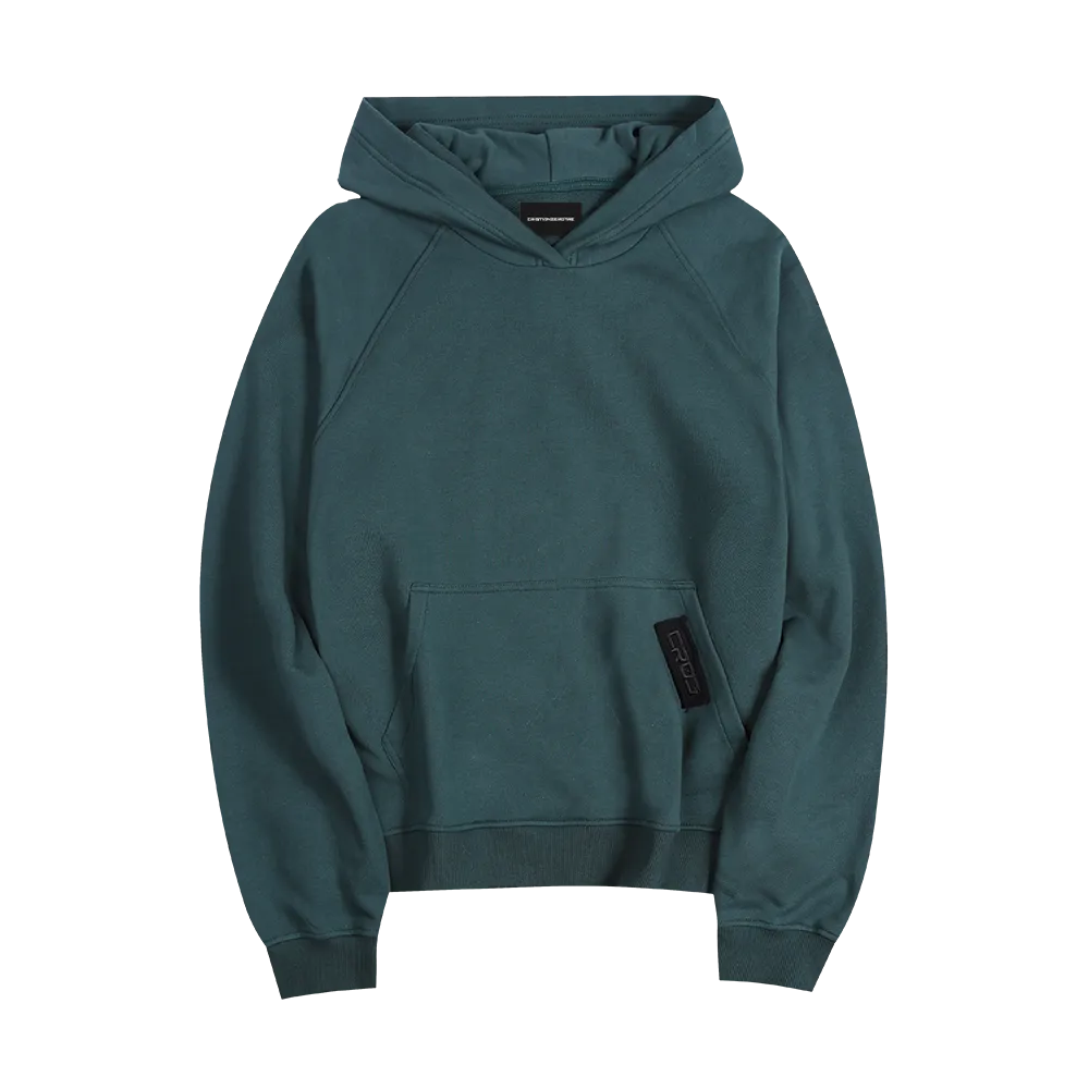"CR03" Moss Green Hoodie