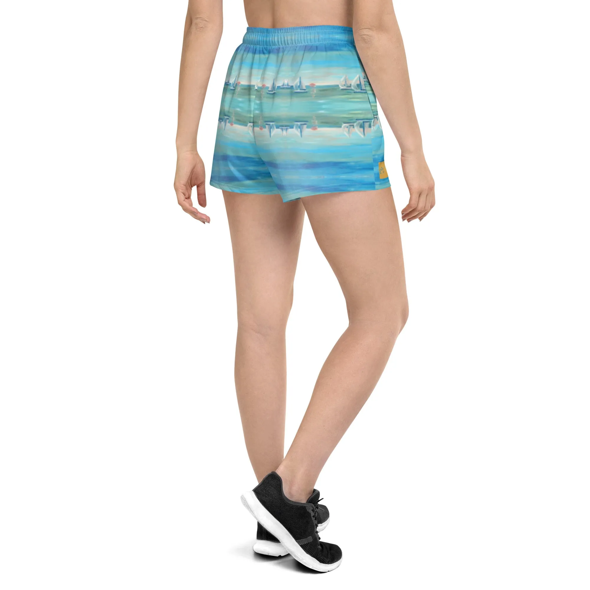 "Two Knots" - Women’s Recycled Athletic Shorts