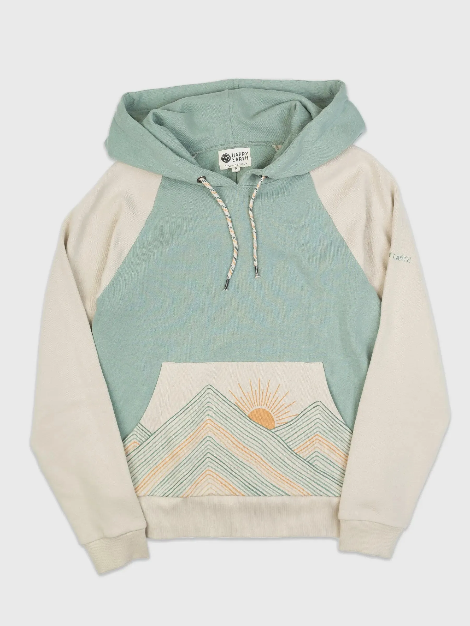 Rainbow Mountains Hoodie by Happy Earth