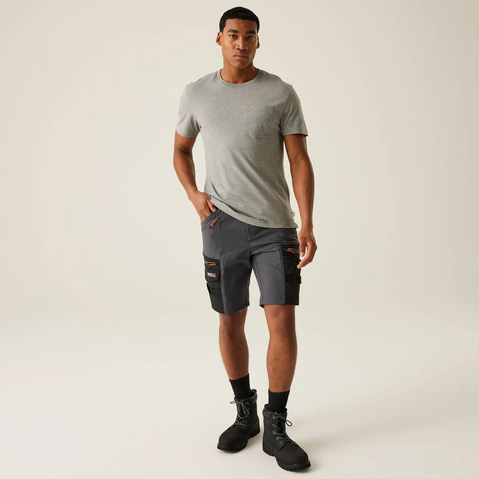 Regatta Professional Mens Infiltrate Short With Detachable Work Shorts