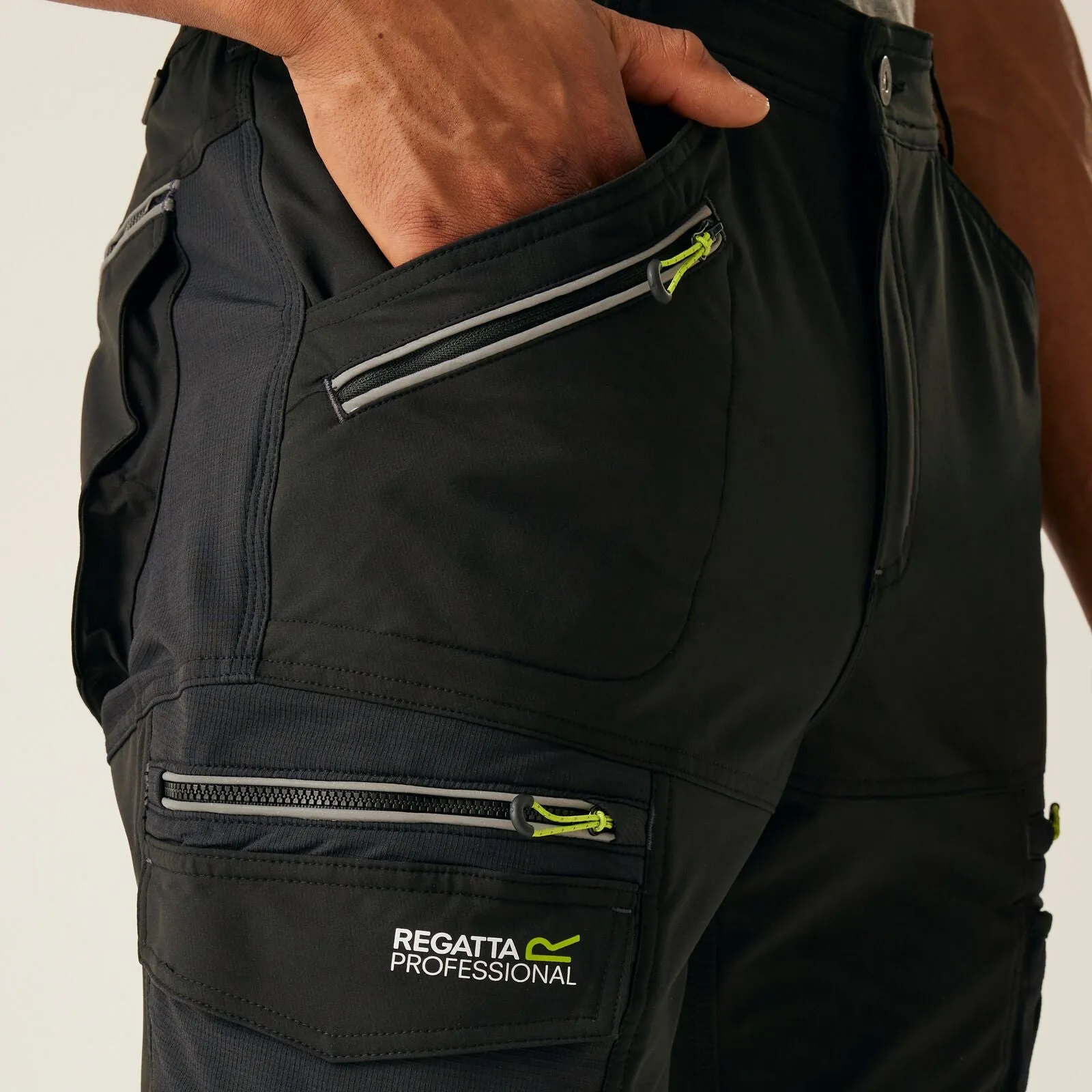 Regatta Professional Mens Infiltrate Short With Detachable Work Shorts