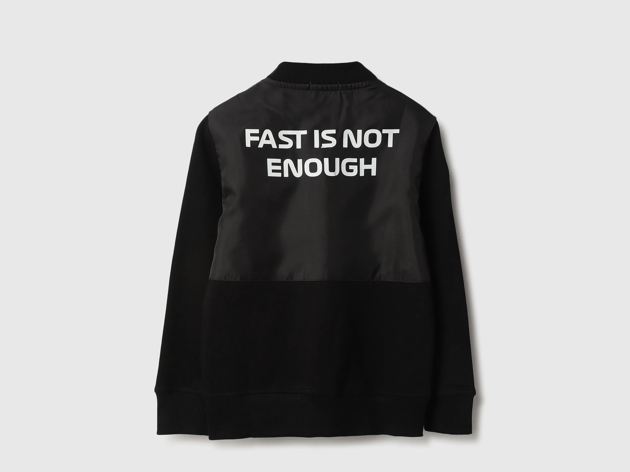 Regular Fit Mock Neck Printed Sweatshirts