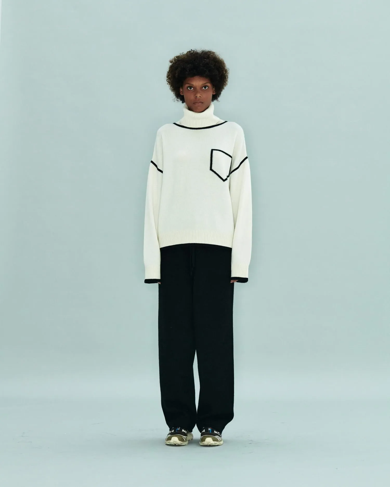 Relaxed Double Weave Pants