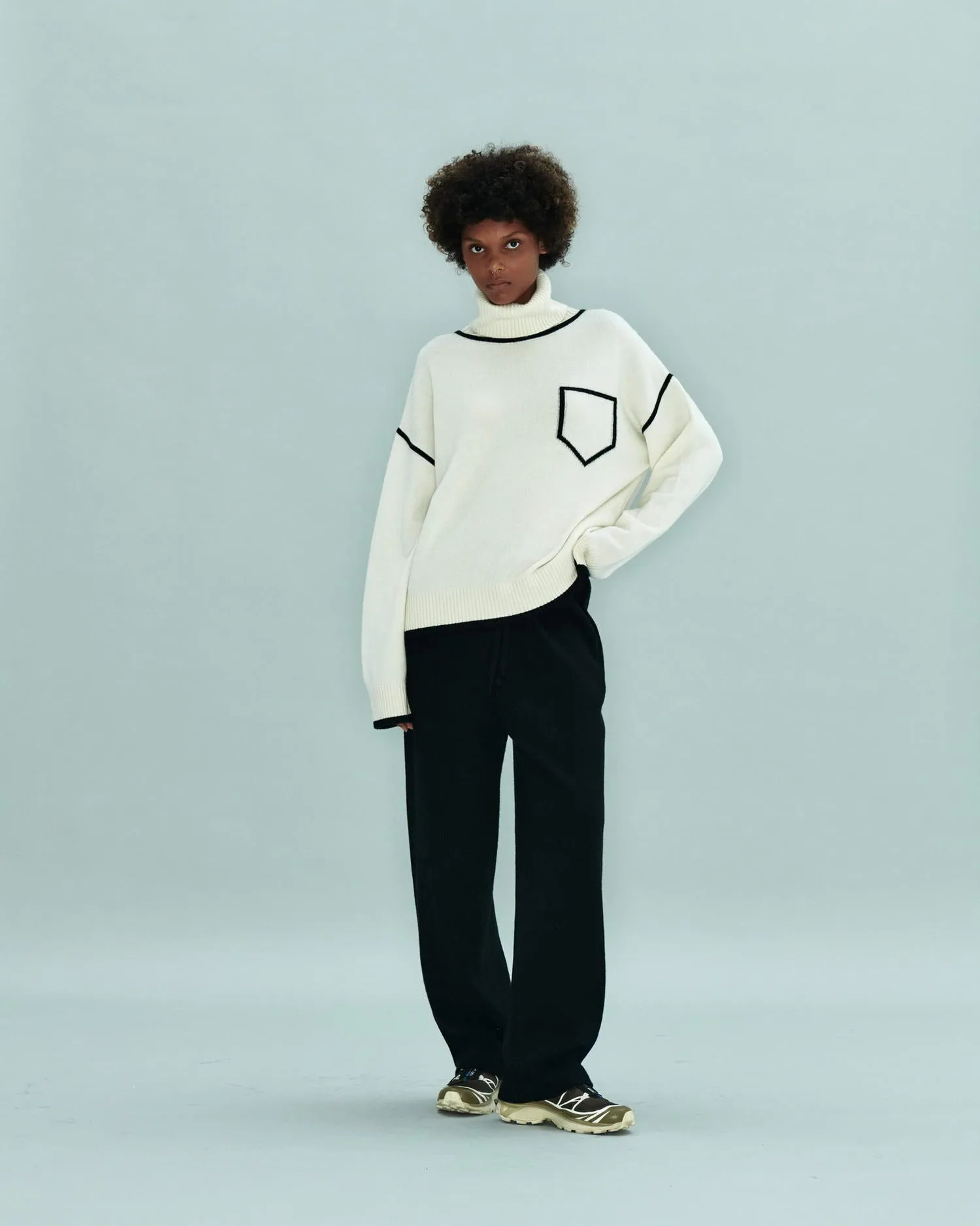 Relaxed Double Weave Pants