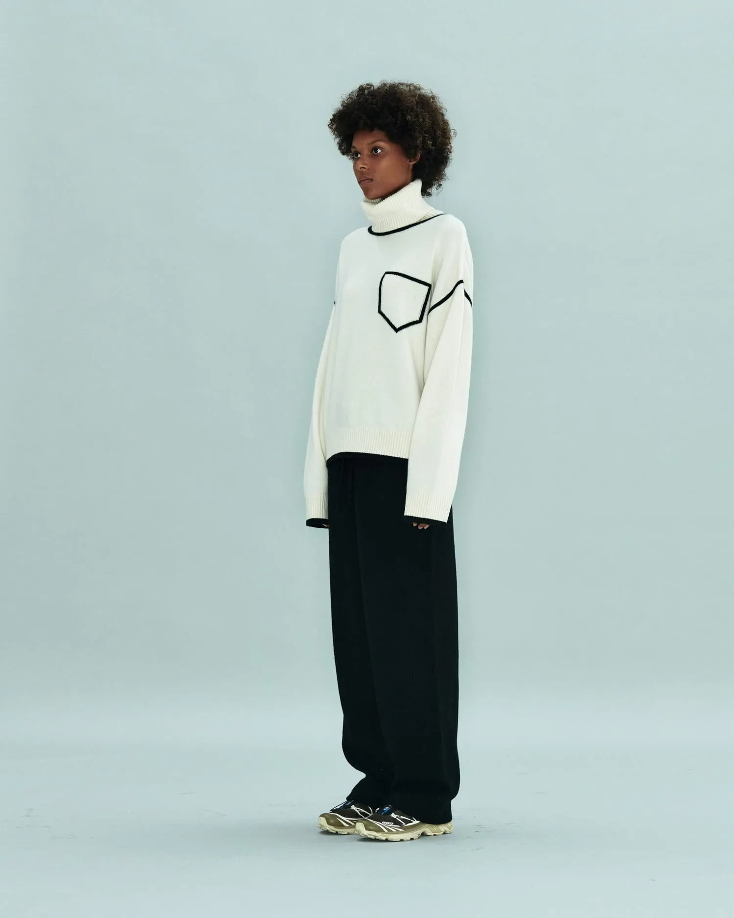 Relaxed Double Weave Pants