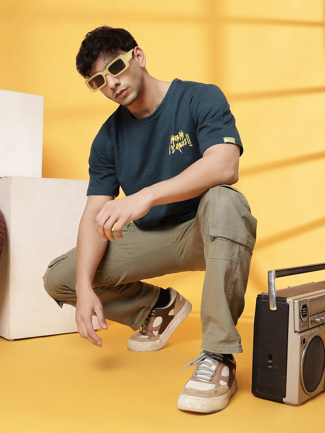 Relaxed Fit Statement T-Shirt