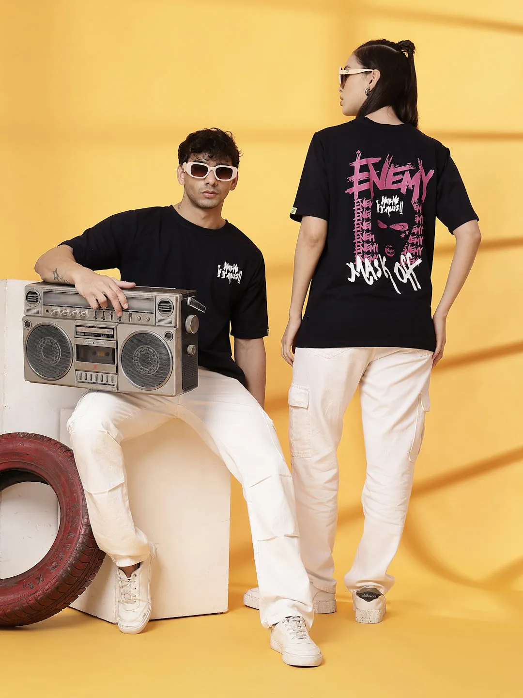 Relaxed Fit Statement T-Shirt