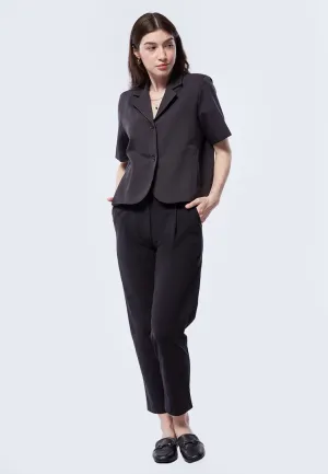 Relaxed Short Sleeve Blazer