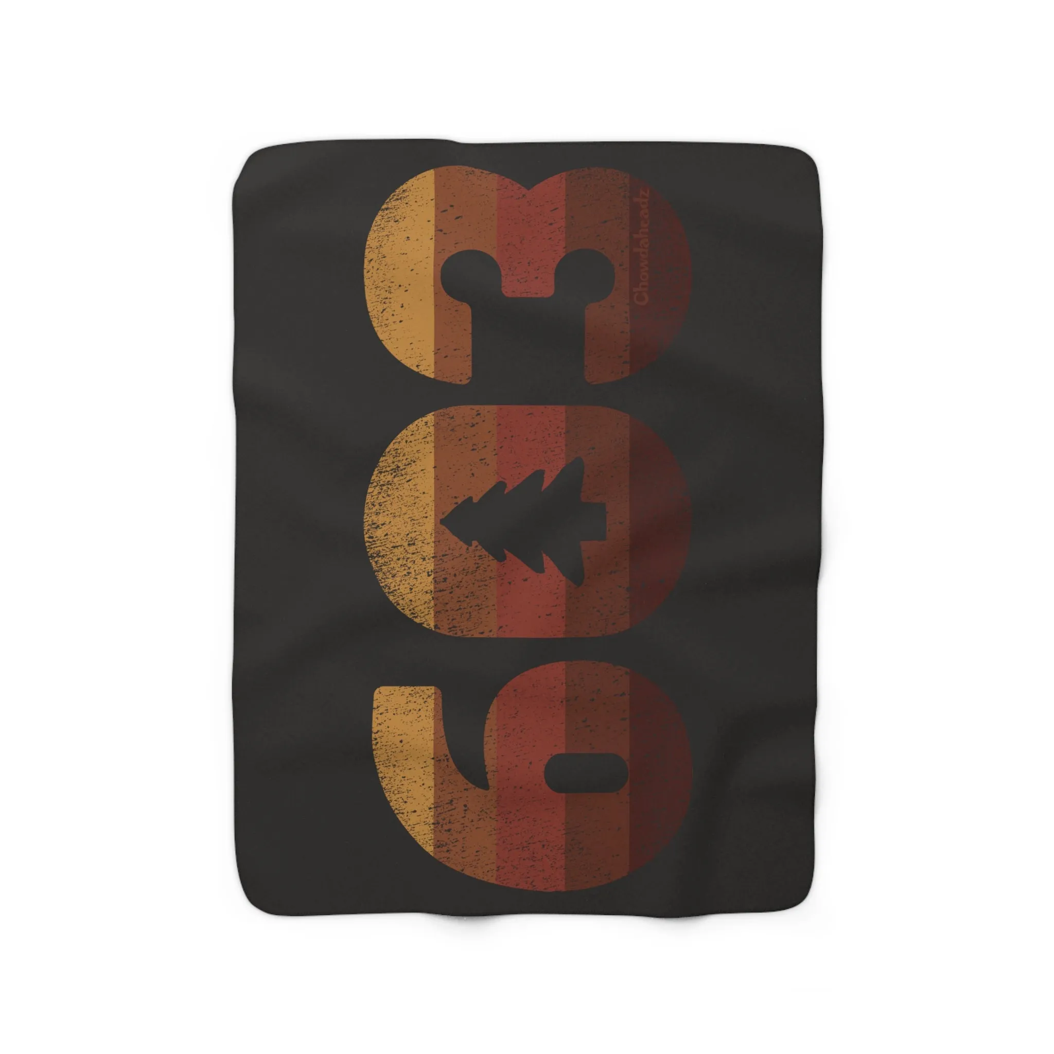 Retro 603 Sherpa Fleece Blanket