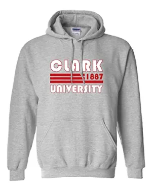 Retro Clark University Hooded Sweatshirt