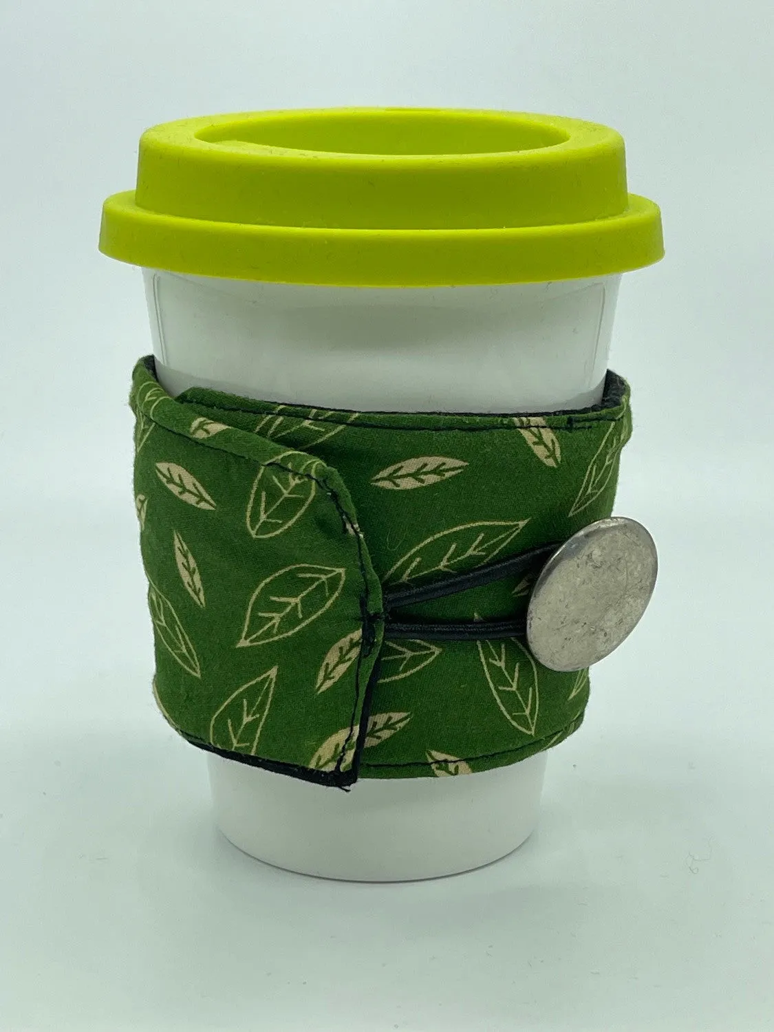 Retro Cup Cozy, with Insulated Lining.
