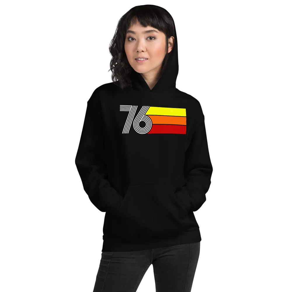 Retro Expo 1976 Men's Women's Unisex Hoodie