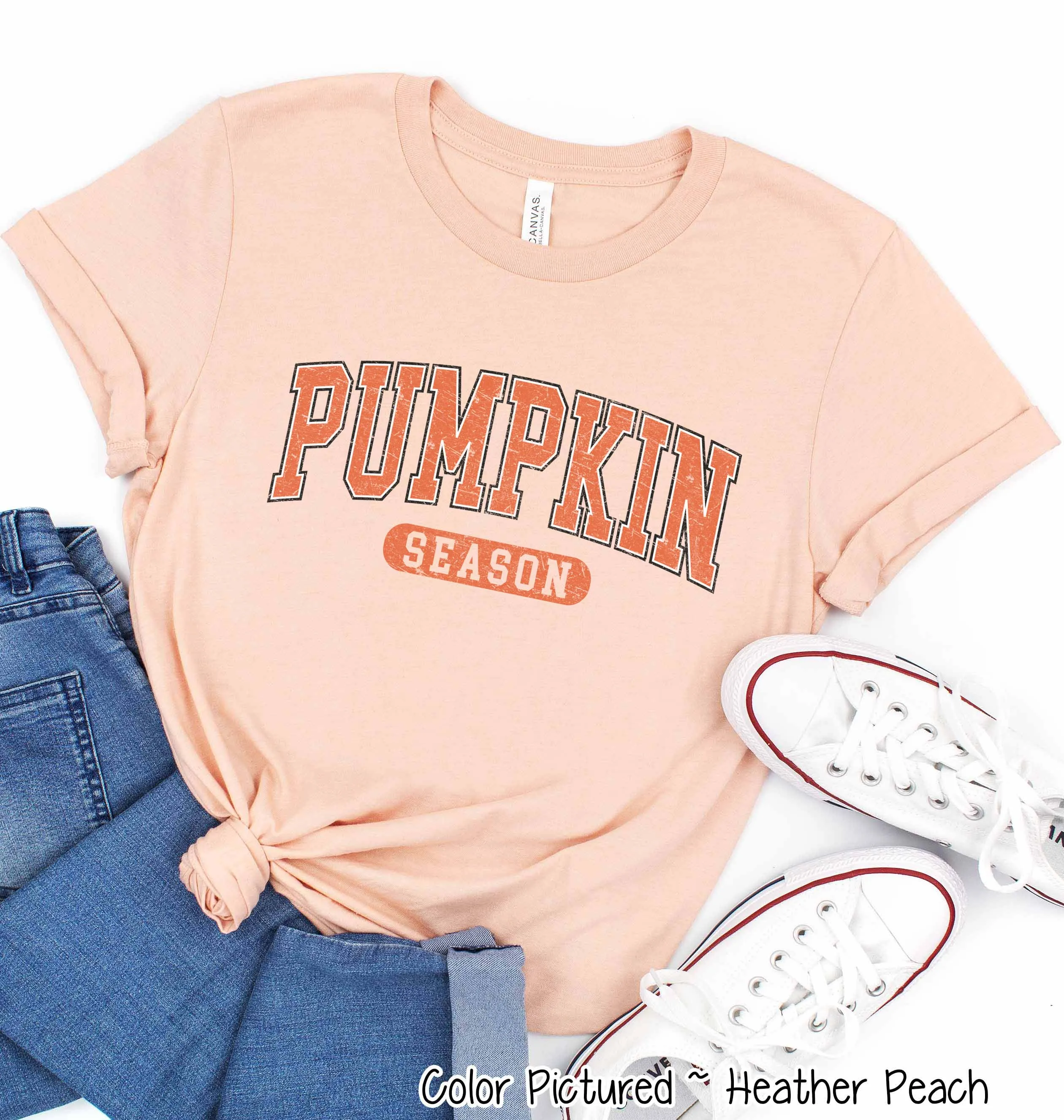 Retro Pumpkin Season Fall Thanksgiving Tee