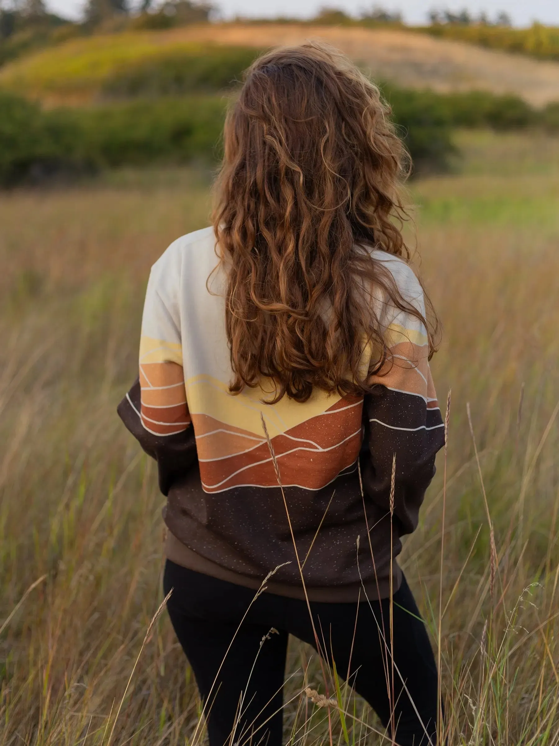Retro Range Pullover by Happy Earth