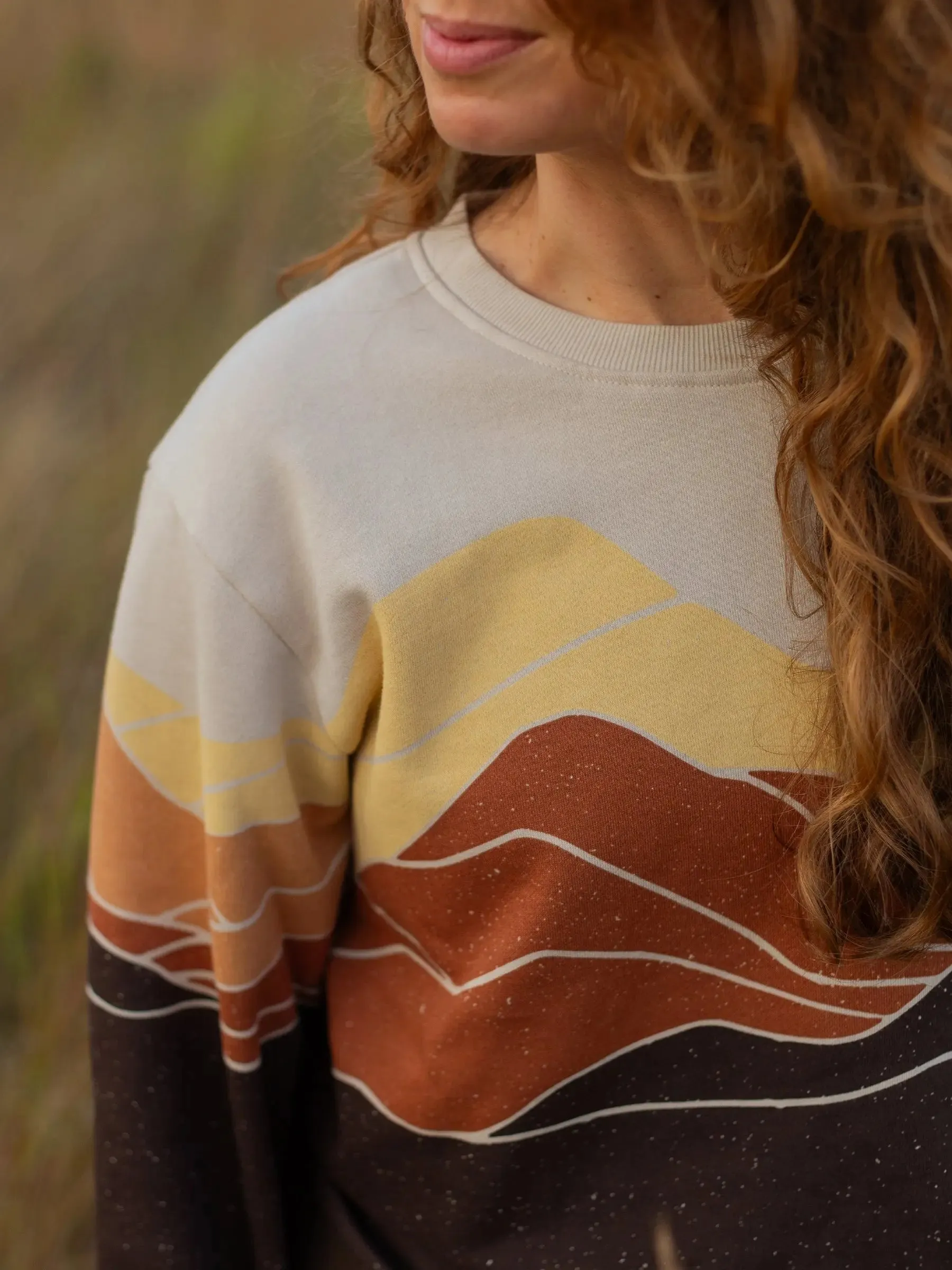 Retro Range Pullover by Happy Earth