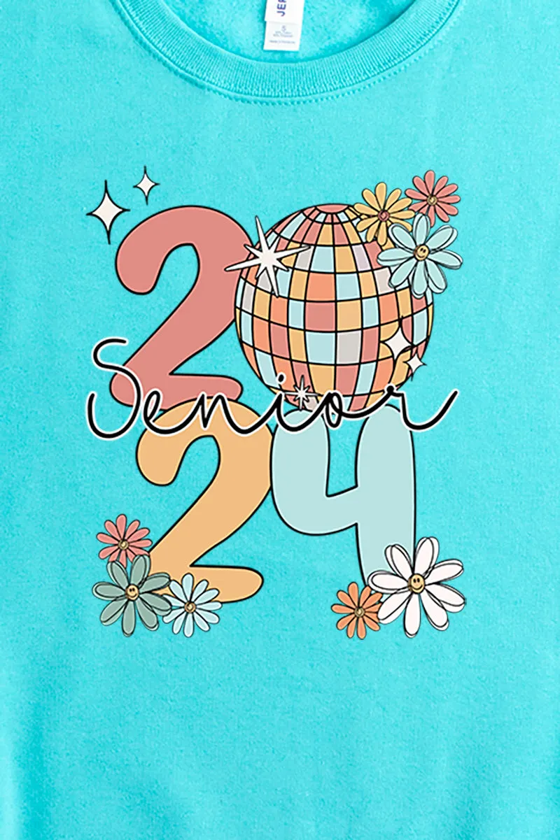 Retro Senior 2024 Unisex NuBlend Crew Sweatshirt
