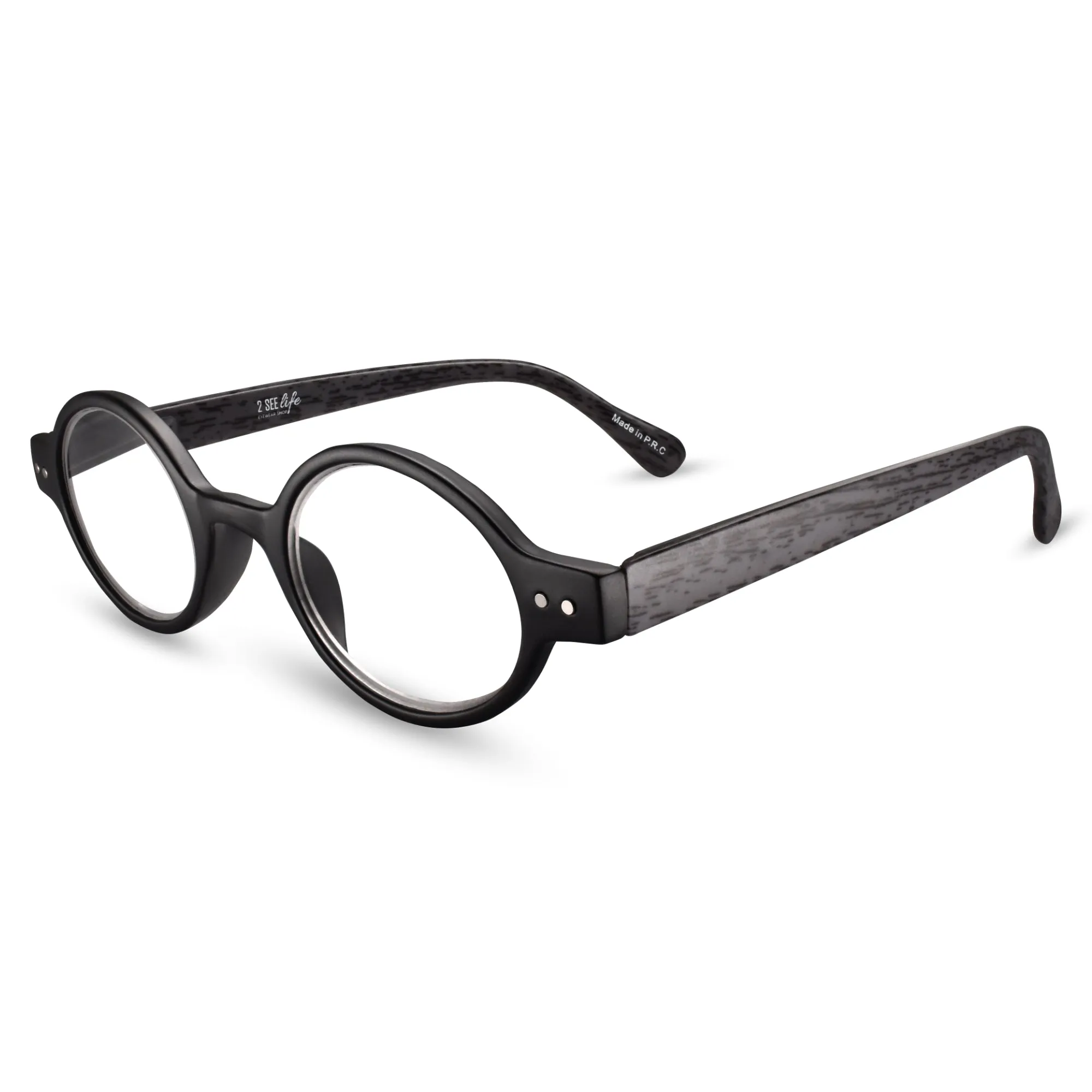 Retro Small Round Reading Glasses for Mens & Womens | R-415