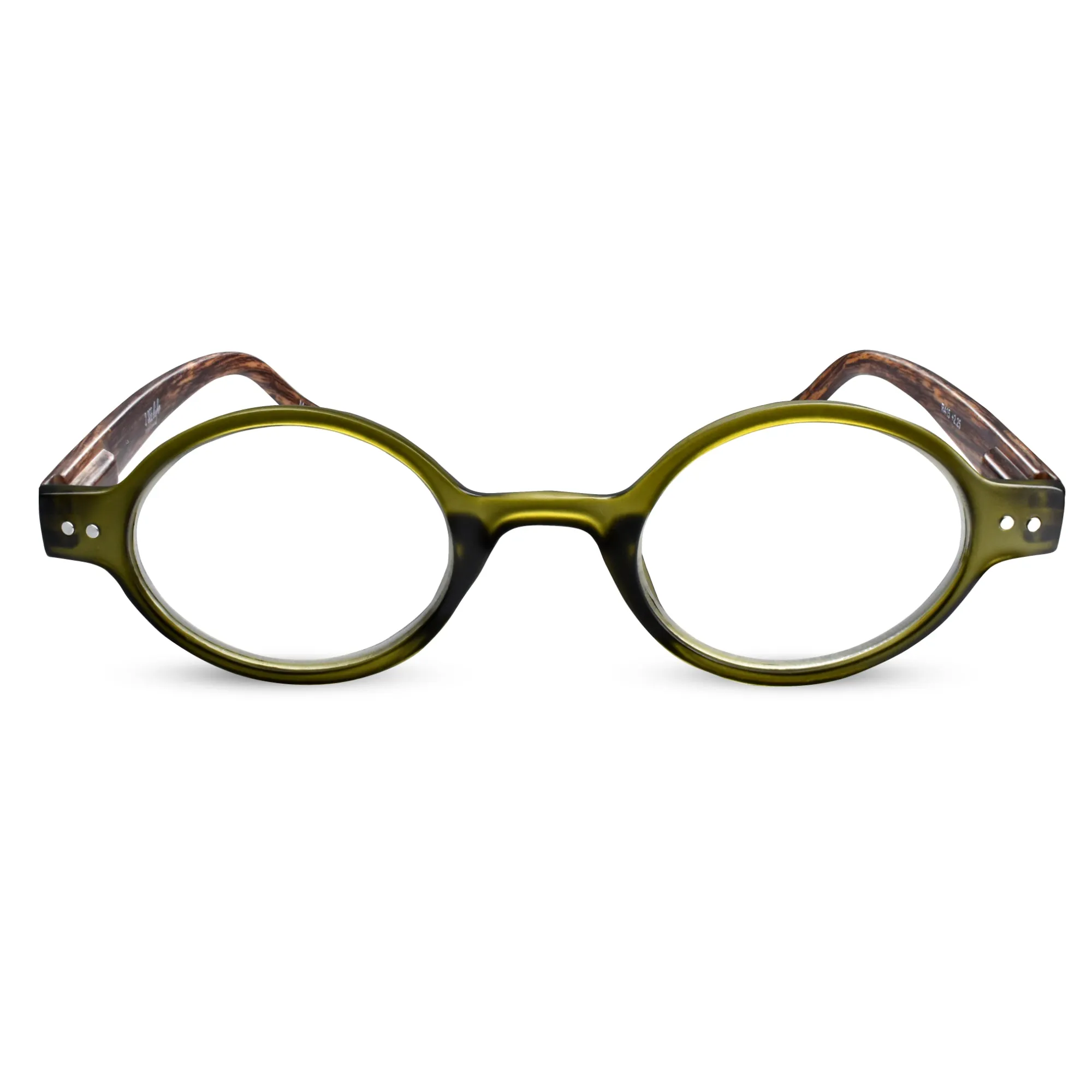 Retro Small Round Reading Glasses for Mens & Womens | R-415