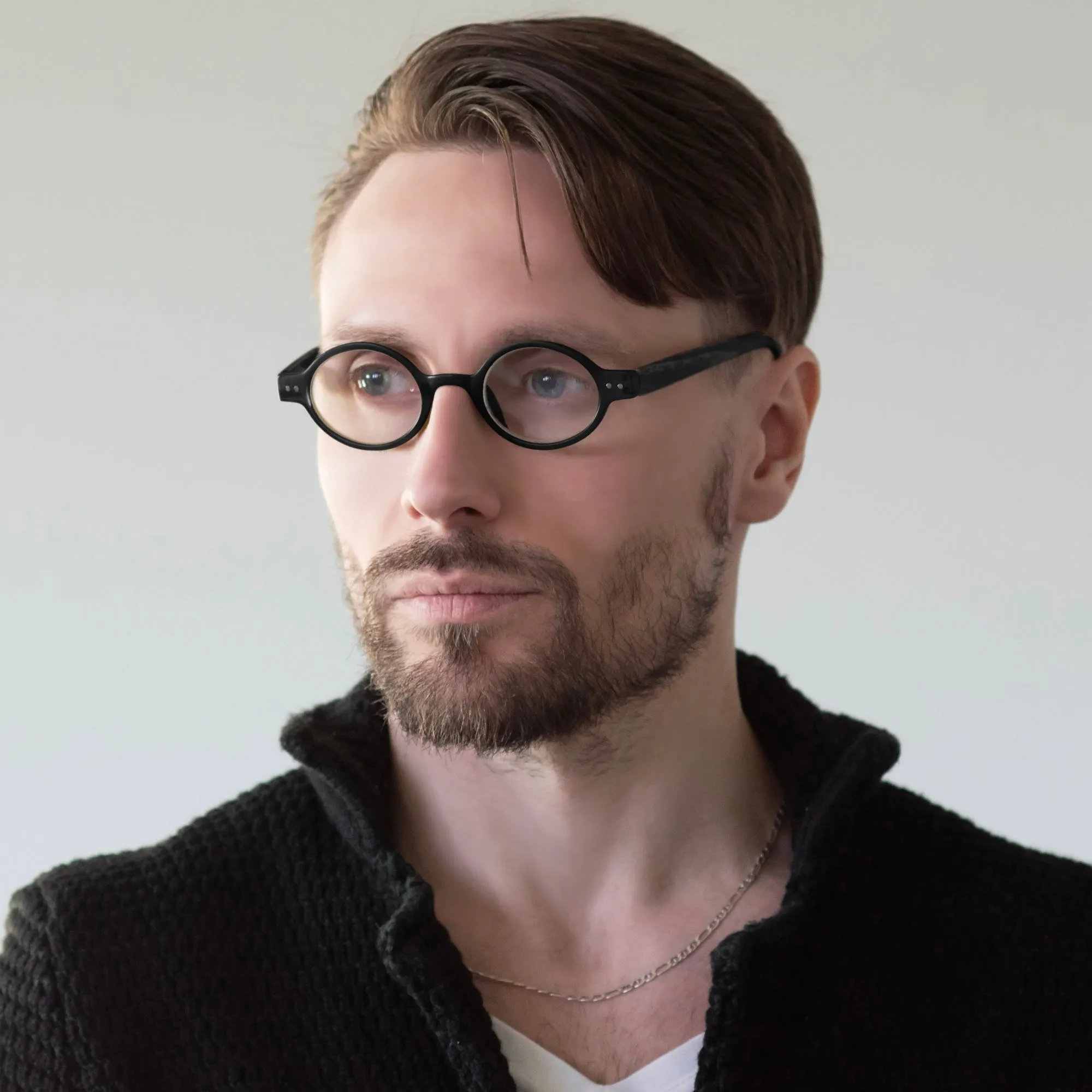Retro Small Round Reading Glasses for Mens & Womens | R-415