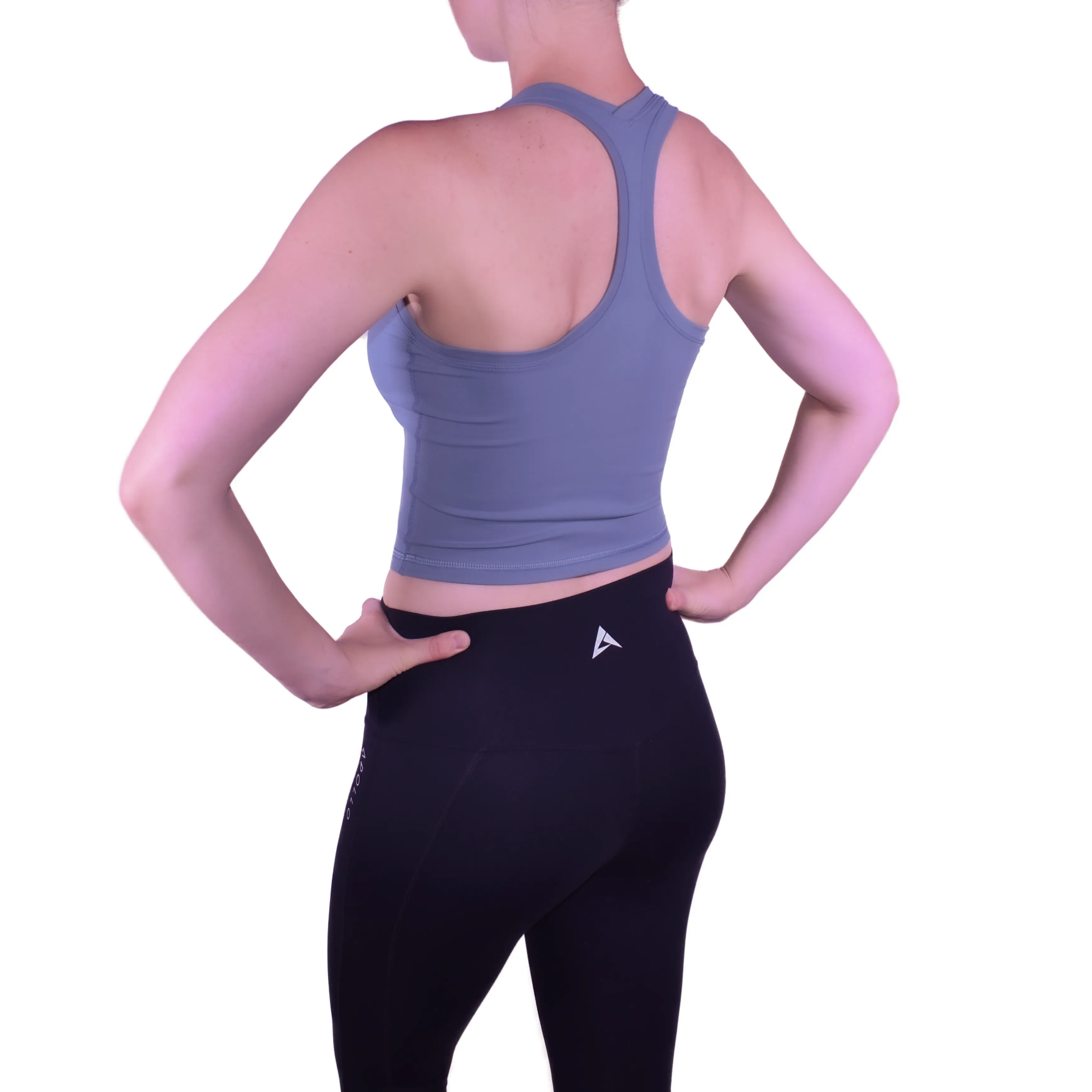 RHEA CROP TANKS - AQUA
