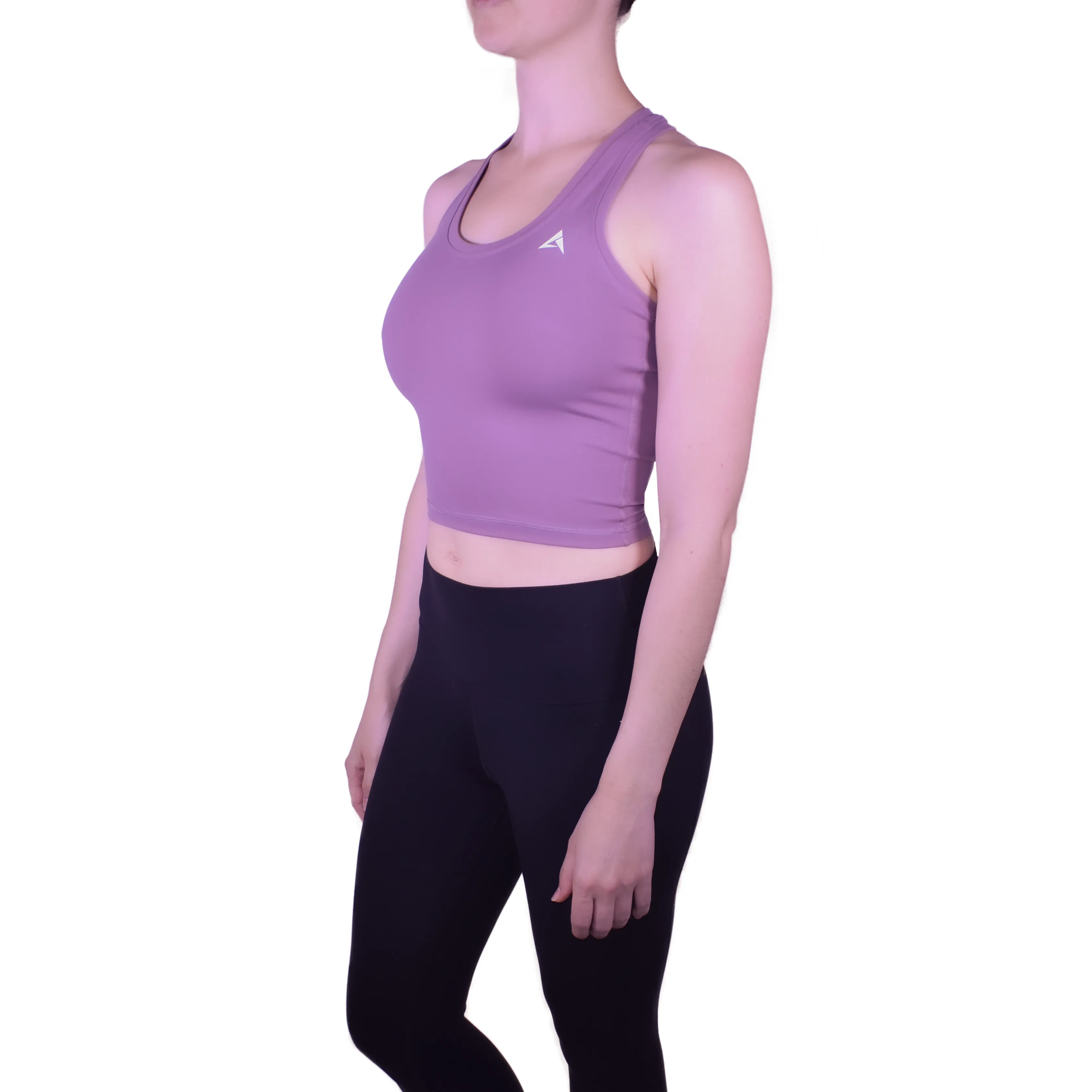 RHEA CROP TANKS - PURPLE