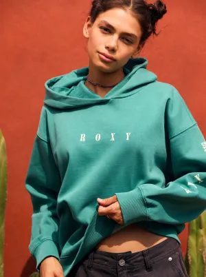 Roxy Into the Light Hoodie - Galapagos Green