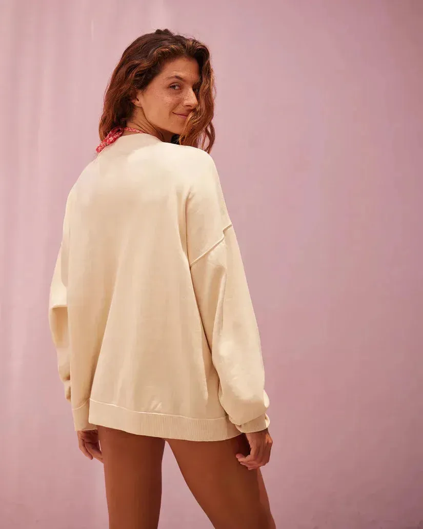 Roxy Women's Lineup Oversized Crew