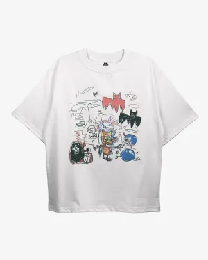 Scribble Wars Oversized Tshirt