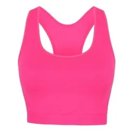 Seamless crop sports bra